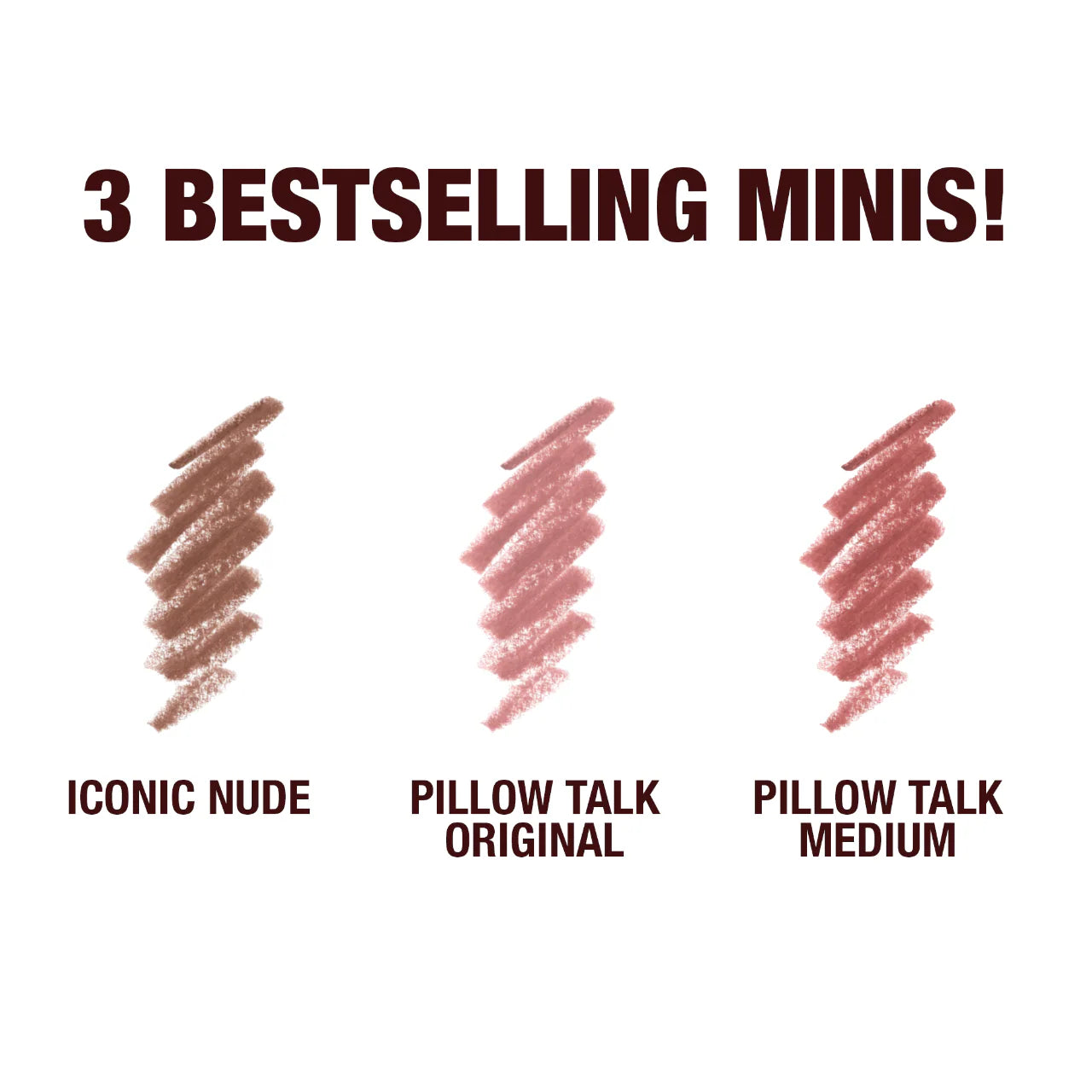 CHARLOTTE TILBURY Mini Iconic Lip Cheat Lip Liner Trio *PRE ORDER*