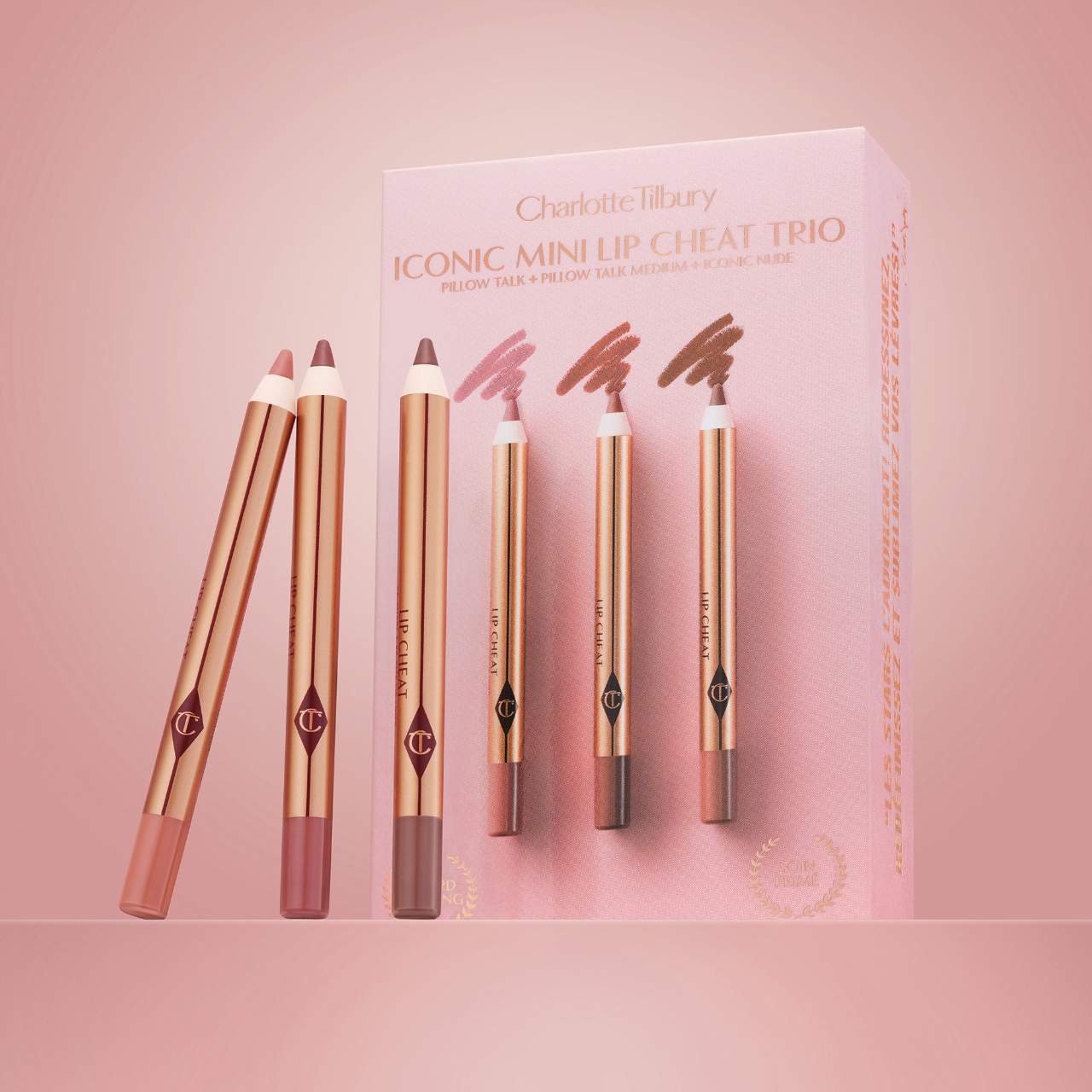 CHARLOTTE TILBURY Mini Iconic Lip Cheat Lip Liner Trio *PRE ORDER*