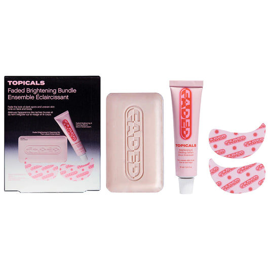 TOPICALS Faded Brightening Bundle for Discoloration on Face & Body (UNSCENTED) *PRE ORDER*