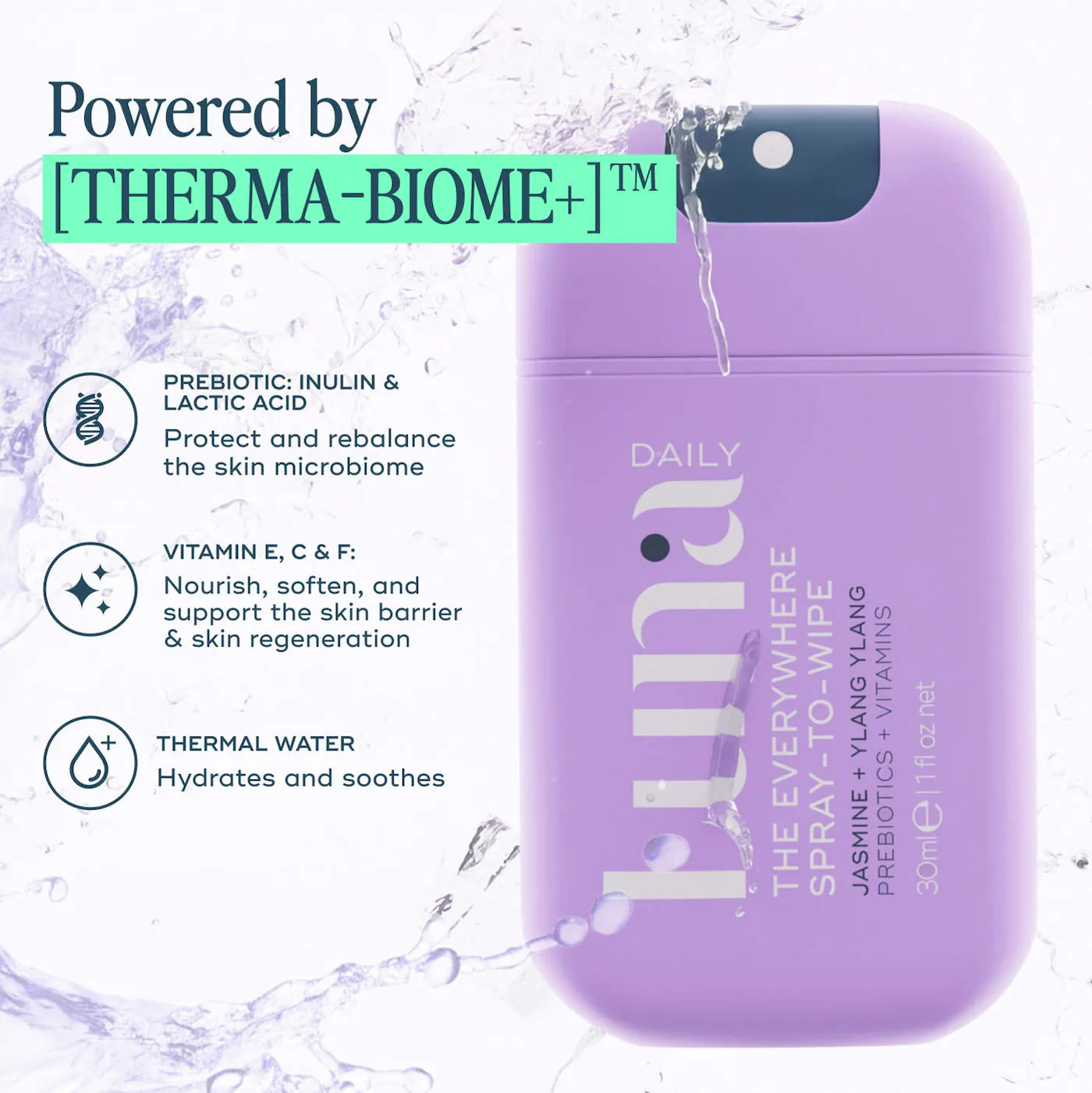 LUNA DAILY The Everywhere Spray-to-Wipe Mini Trio Holiday Set *PRE ORDER*