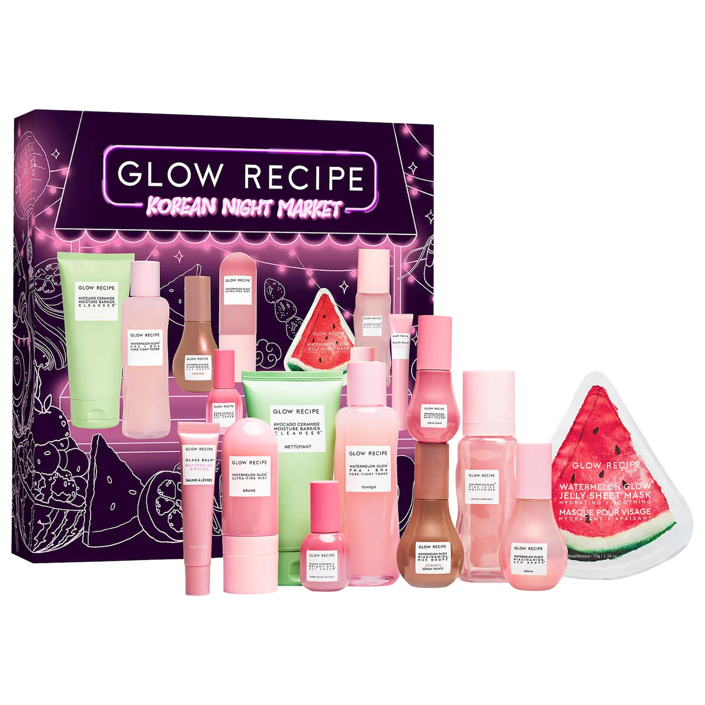GLOW RECIPE Holiday Skin Prep Vault *PRE ORDER*