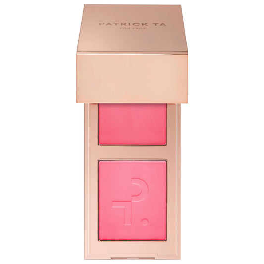 PATRICK TA Mini Major Headlines Double-Take Crème & Powder Blush Duo *PRE ORDER*