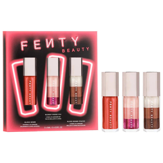 FENTY Glossy Posse VIII 3-Piece Lip Luminizer Set *PRE ORDER*