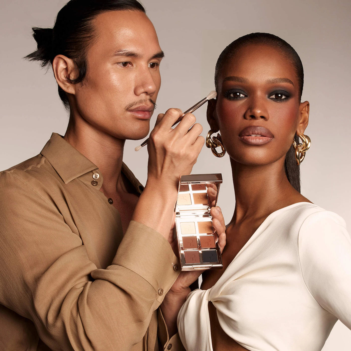 PATRICK TA Dual Ended Eyeshadow Brush *PRE ORDER*