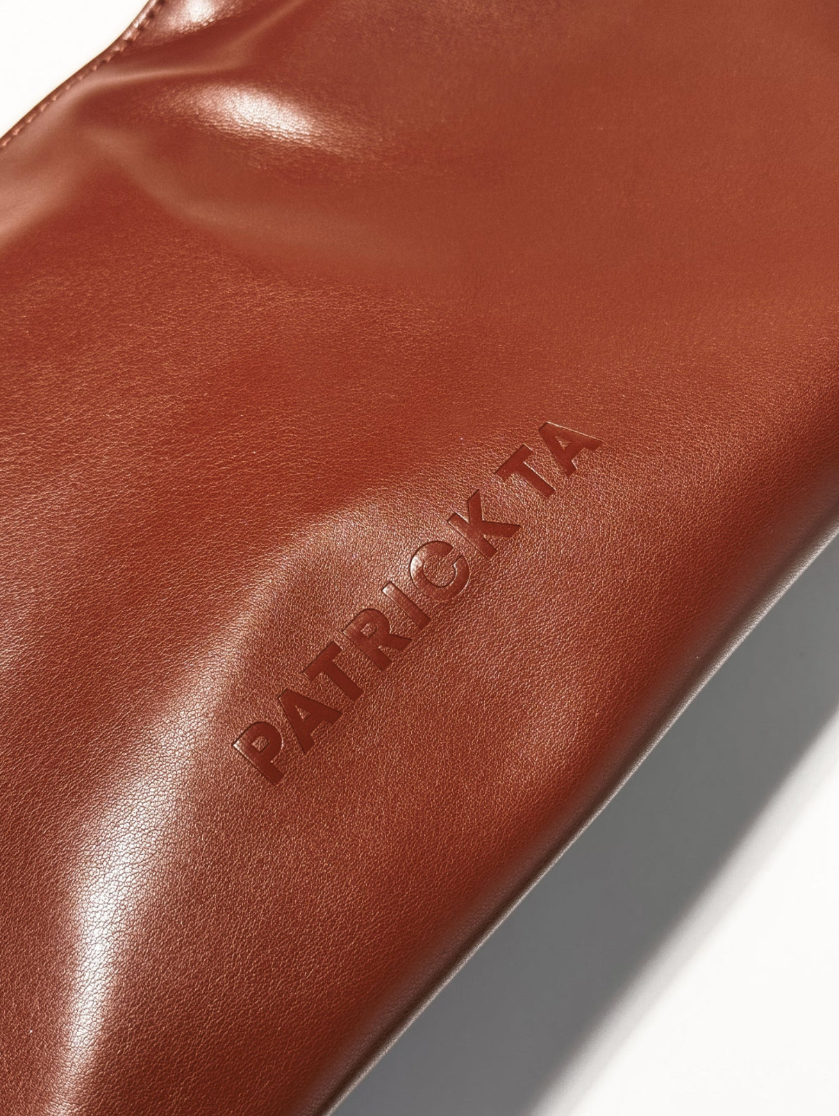 PATRICK TA The Elevated Beauty Bag in Brown *PRE ORDER*
