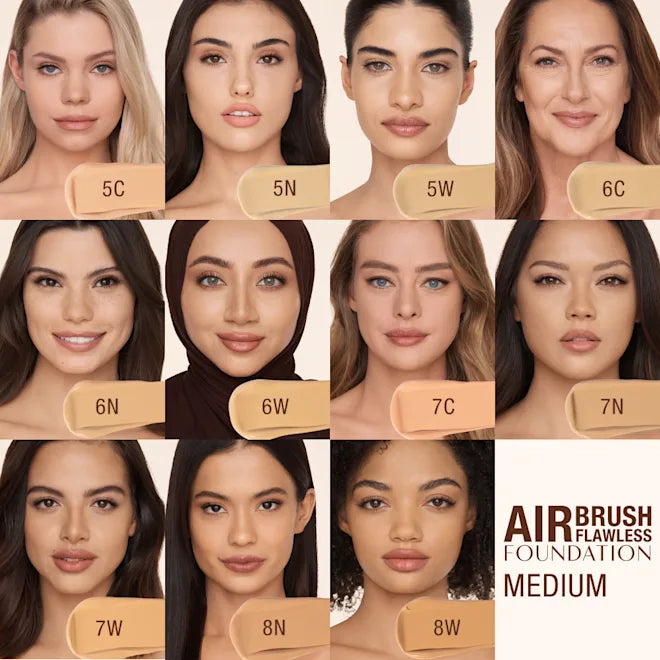 CHARLOTTE TILBURY AIRBRUSH FLAWLESS FOUNDATION