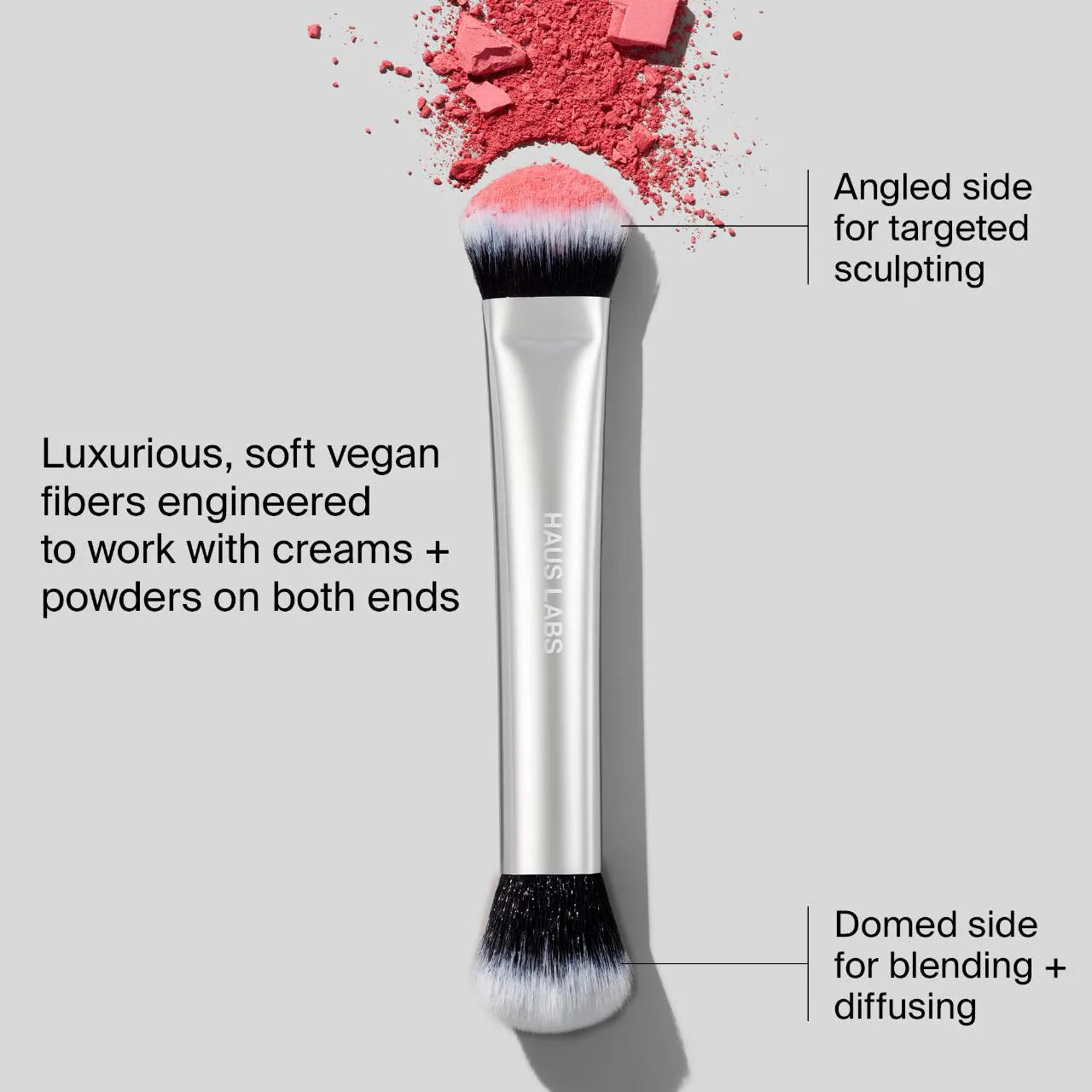 HAUS LABS Dual-Ended Multi-Purpose Brush *PRE ORDER*