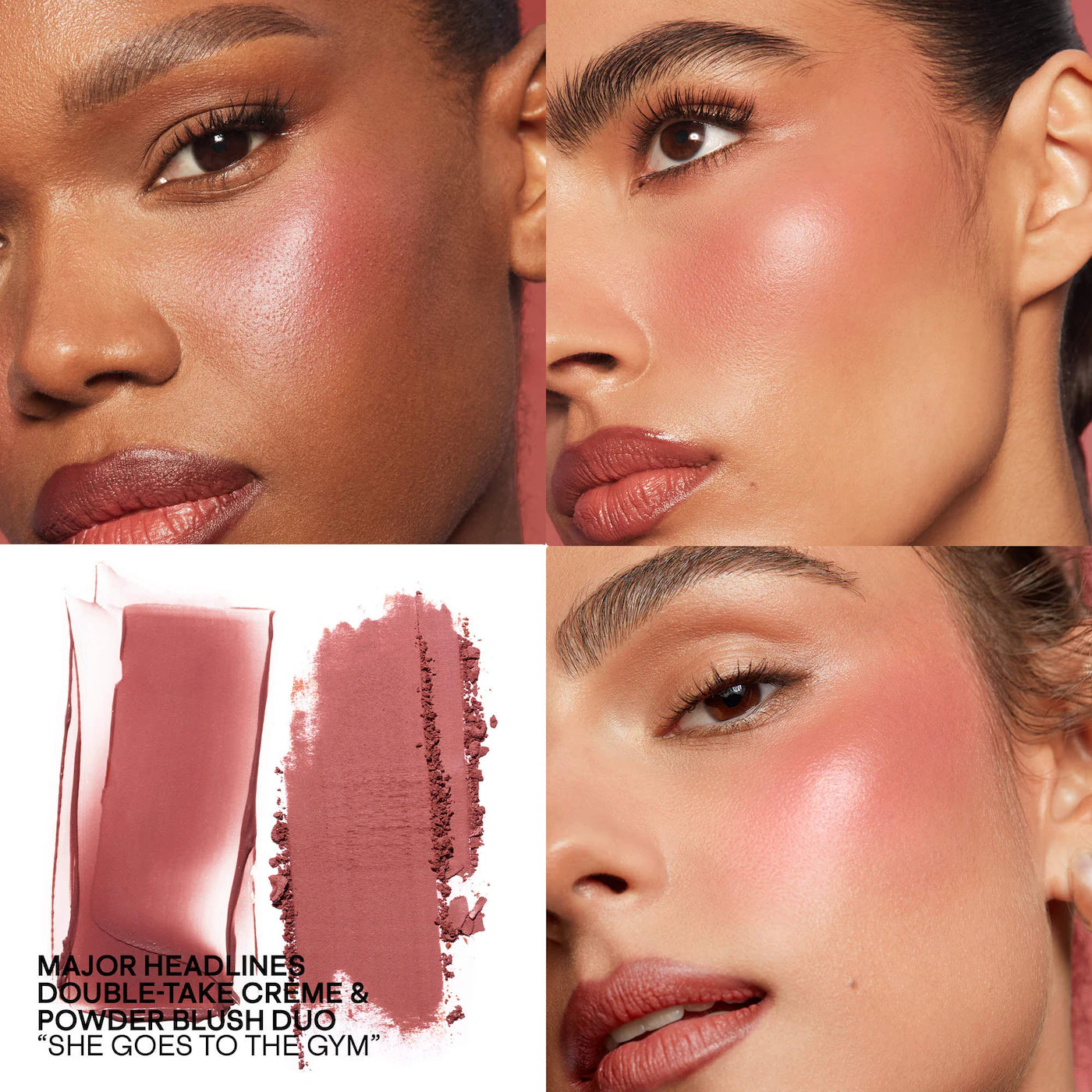 PATRICK TA Mini Major Headlines Double-Take Crème & Powder Blush Duo *PRE ORDER*
