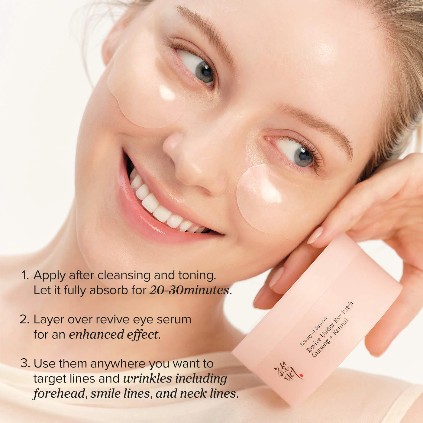 BEAUTY OF JOSEON Revive Under Eye Patches for Wrinkles *PRE ORDER*