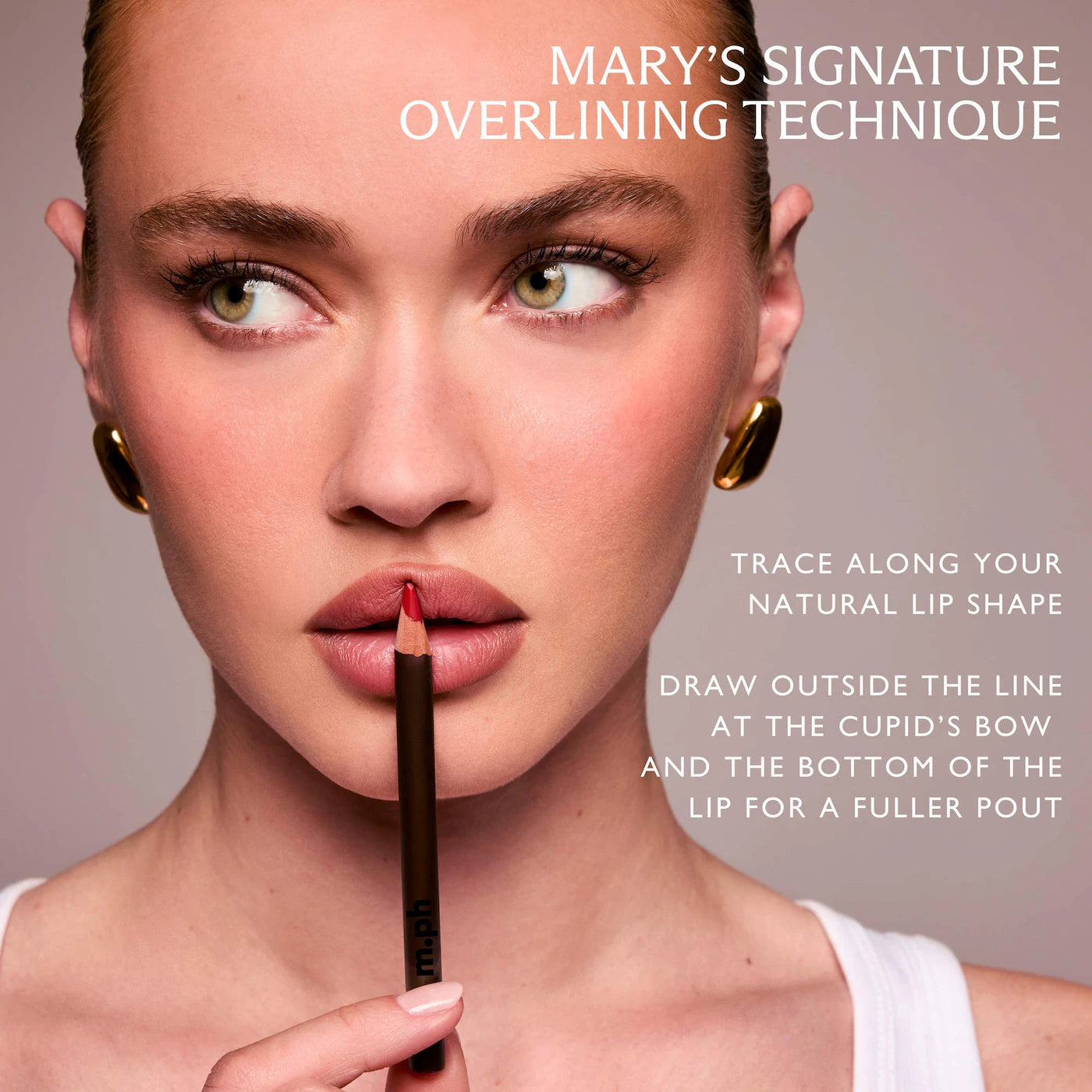 M.PH BY MARY PHILLIPS The Overliner Lip Liner Pencil *PRE ORDER*
