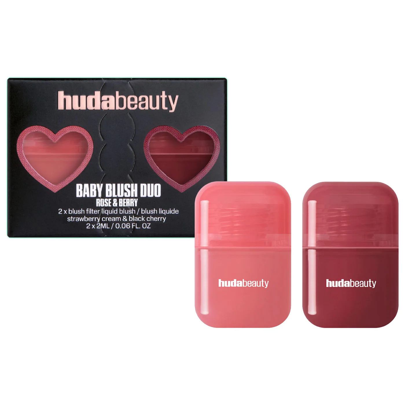 HUDA BEAUTY Mini Baby Blush Duo Set *PRE ORDER*