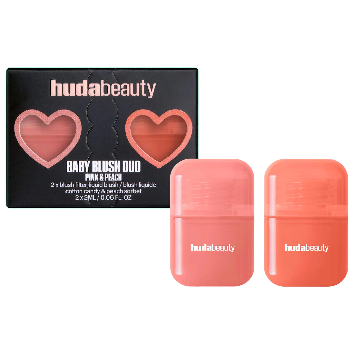 HUDA BEAUTY Mini Baby Blush Duo Set *PRE ORDER*