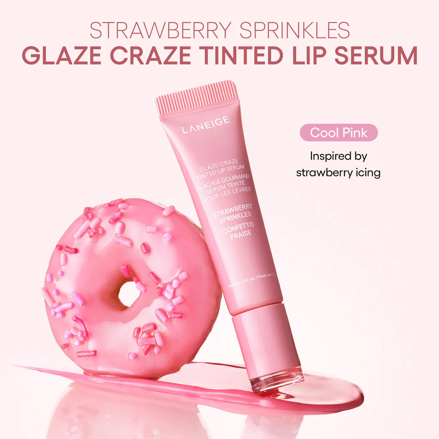 LANEIGE Glaze Craze Donut Delight Hydrating Tinted Lip Serum Duo *PRE ORDER*