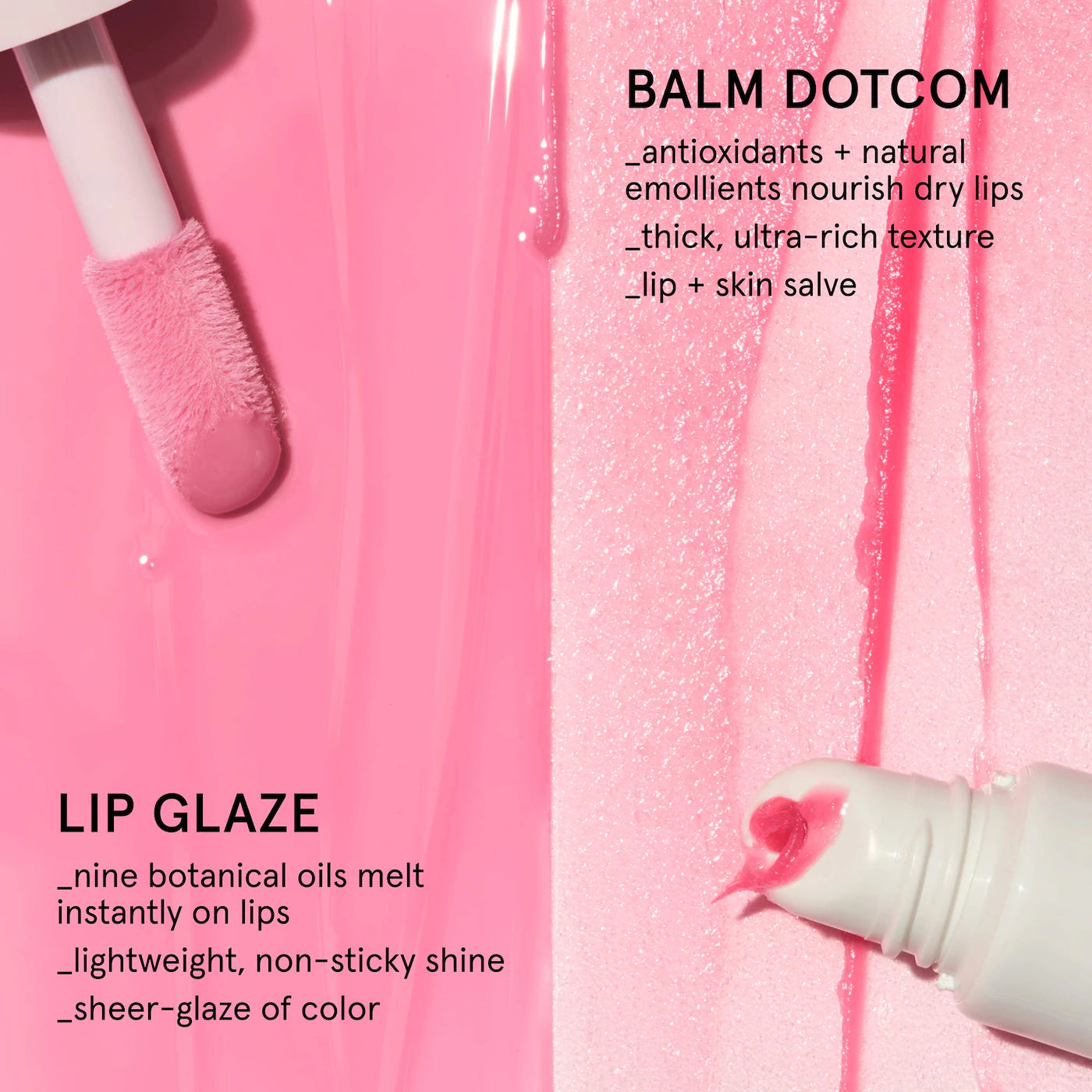 GLOSSIER Balm Dotcom Lip Balm and Skin Salve