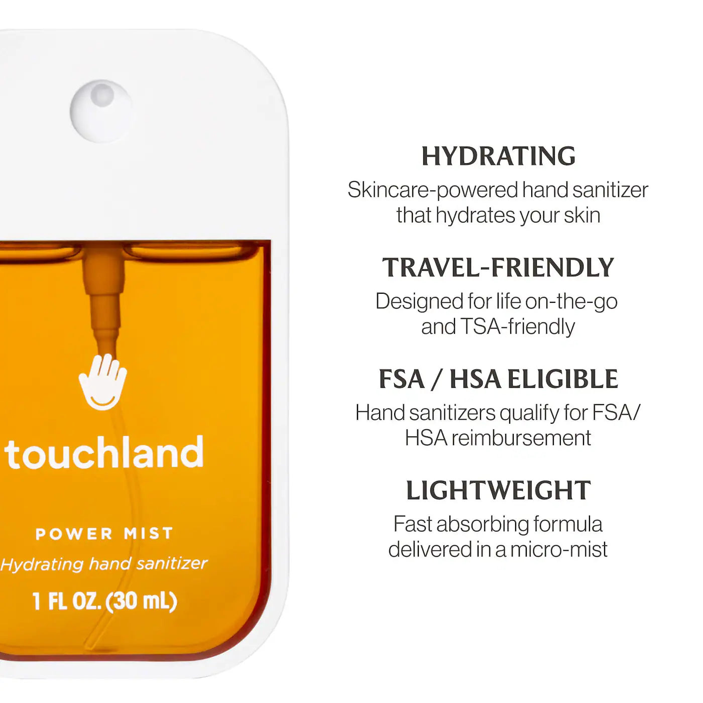 TOUCHLAND Limited Edition Power Mist Hydrating Hand Sanitizer Seasonal Trio Set