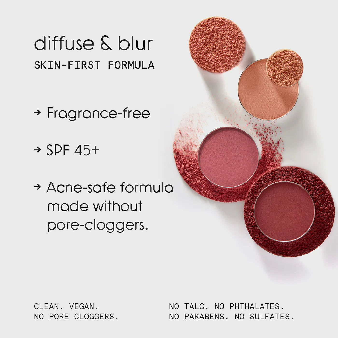 CIELE flush & PROTECT SPF 45+ powder blush *PRE ORDER*
