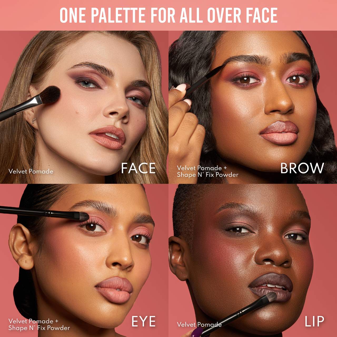 DANESSA MYRICKS Groundwork: Blooming Romance - Palette For Eyes, Brows, Face & Lips *PRE ORDER*