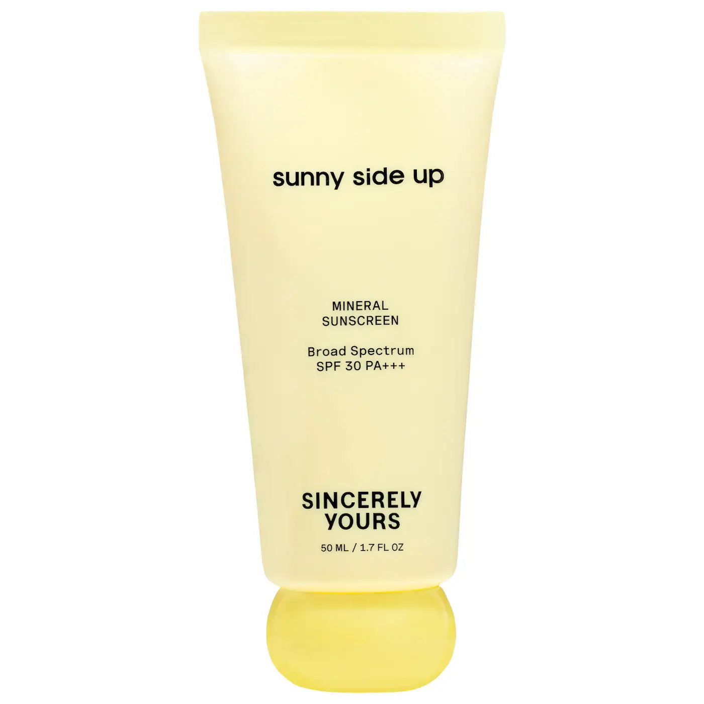 SINCERELY YOURS Sunny Side Up Hydrating Mineral Sunscreen, Broad Spectrum Protection SPF 30 PA+++ *PRE ORDER*