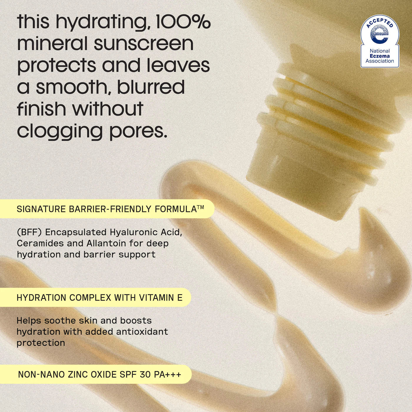 SINCERELY YOURS Sunny Side Up Hydrating Mineral Sunscreen, Broad Spectrum Protection SPF 30 PA+++ *PRE ORDER*