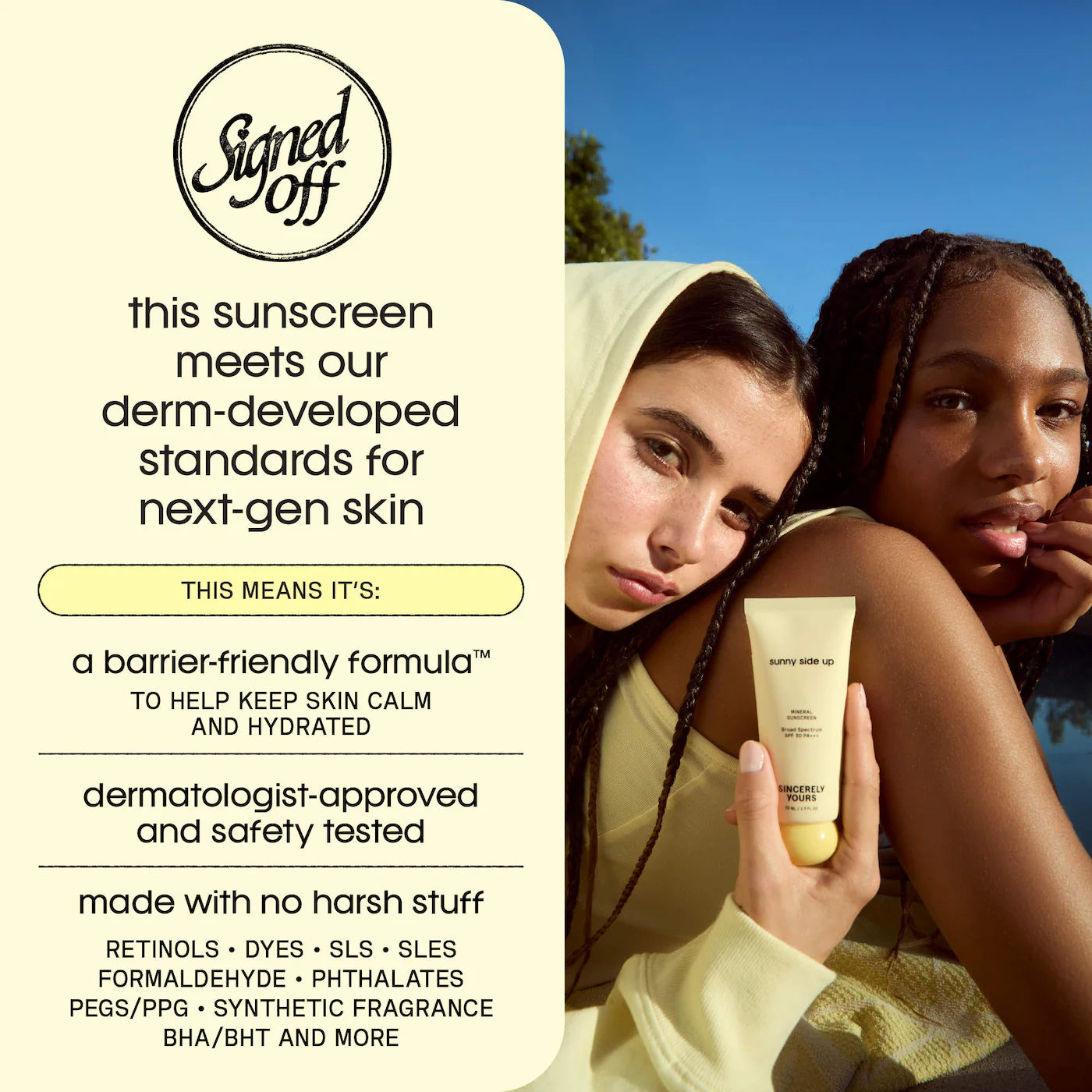 SINCERELY YOURS Sunny Side Up Hydrating Mineral Sunscreen, Broad Spectrum Protection SPF 30 PA+++ *PRE ORDER*