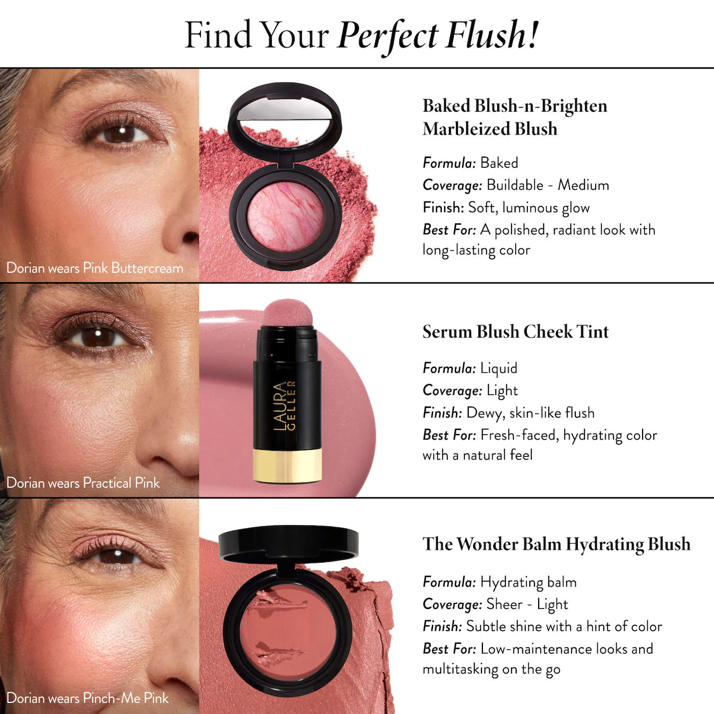 LAURA GELLER The Wonder Balm Cream Blush *PRE ORDER*
