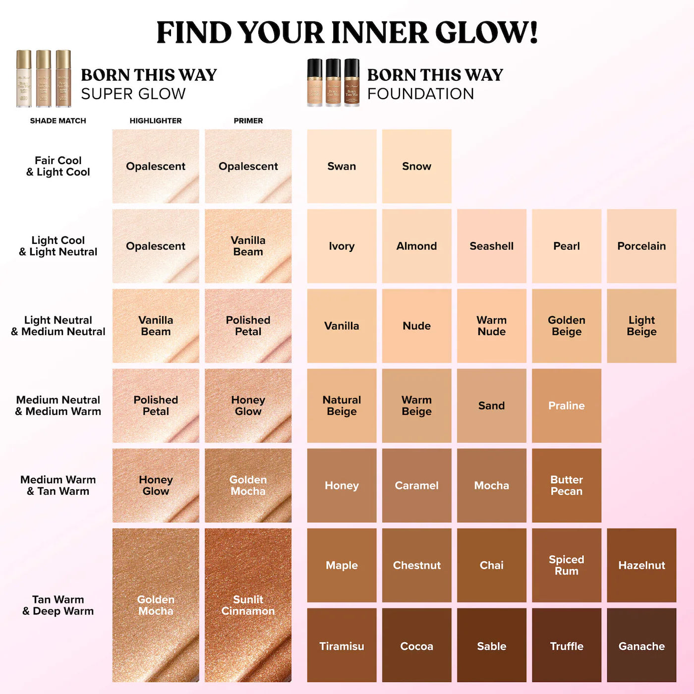 TOO FACED Born This Way Super Glow Multi-Use Highlighting Skin Enhancer *PRE ORDER*