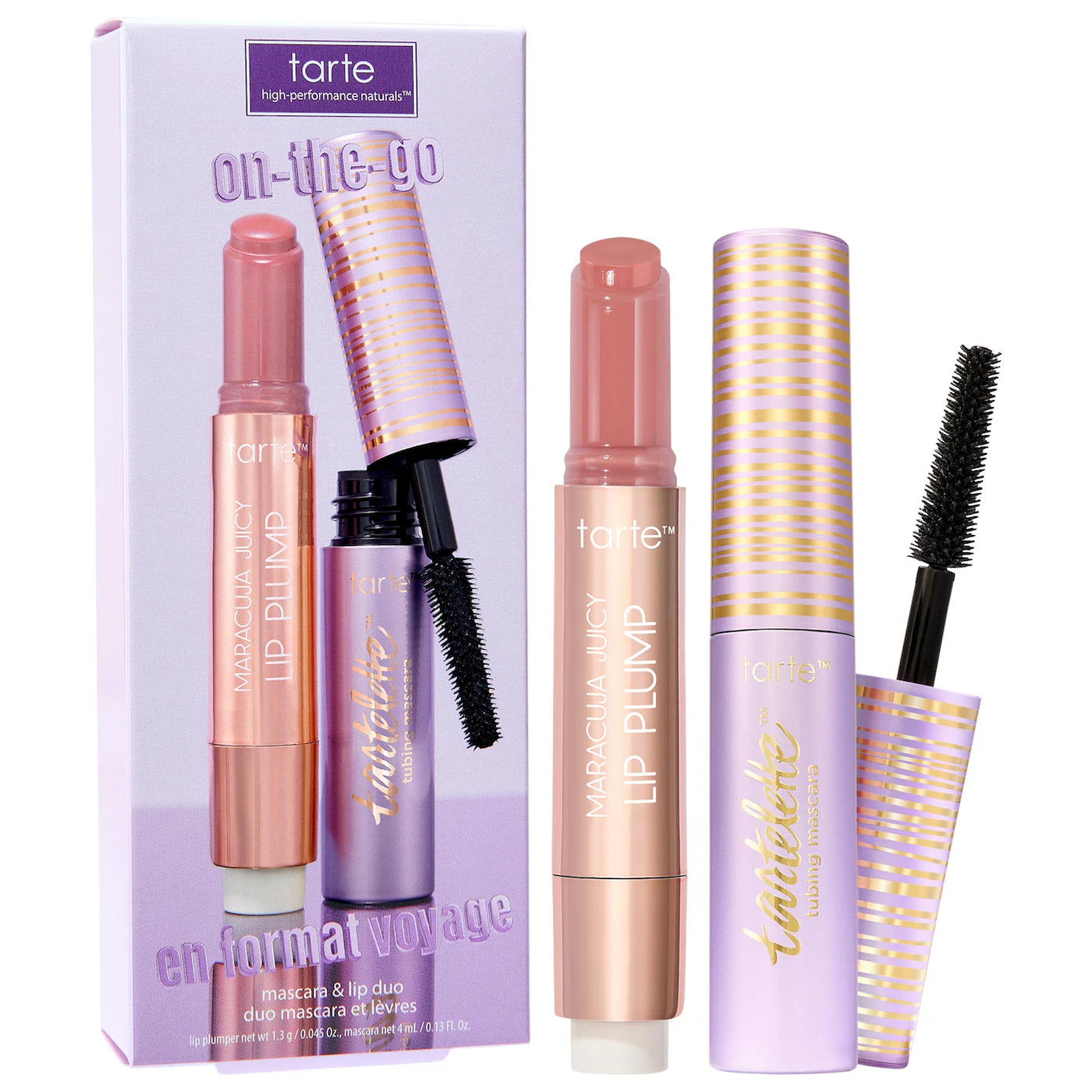 TARTE on-the-go mascara & lip duo set *PRE ORDER*