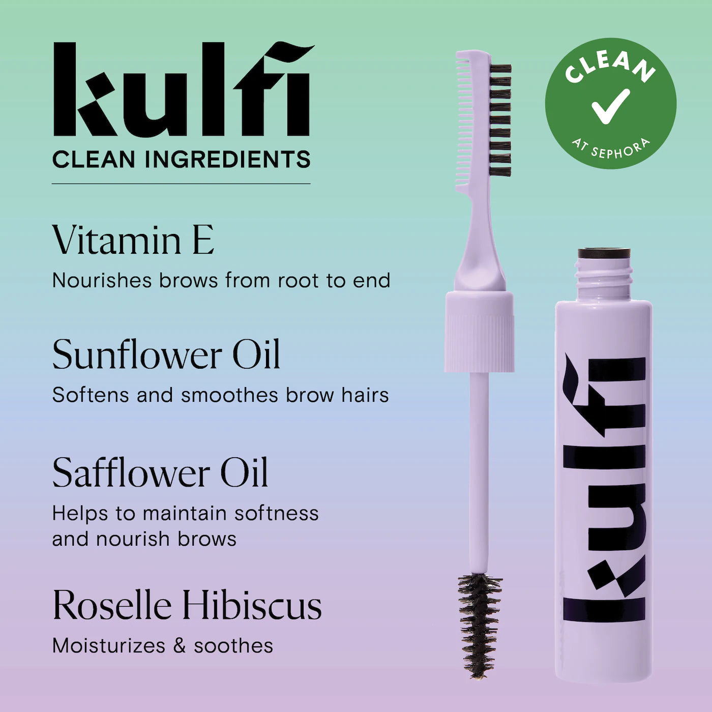 KULFI Free The Brow Volumizing Flexible Hold Brow Gel *PRE ORDER*
