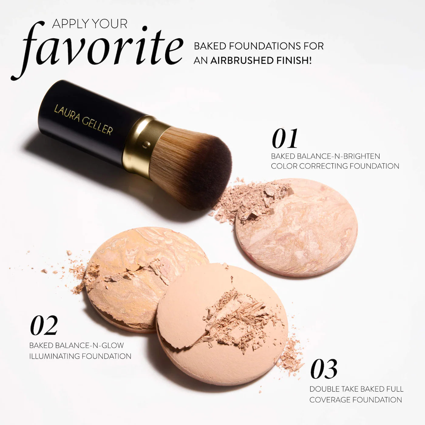 LAURA GELLER Airbrush Retractable Kabuki Brush