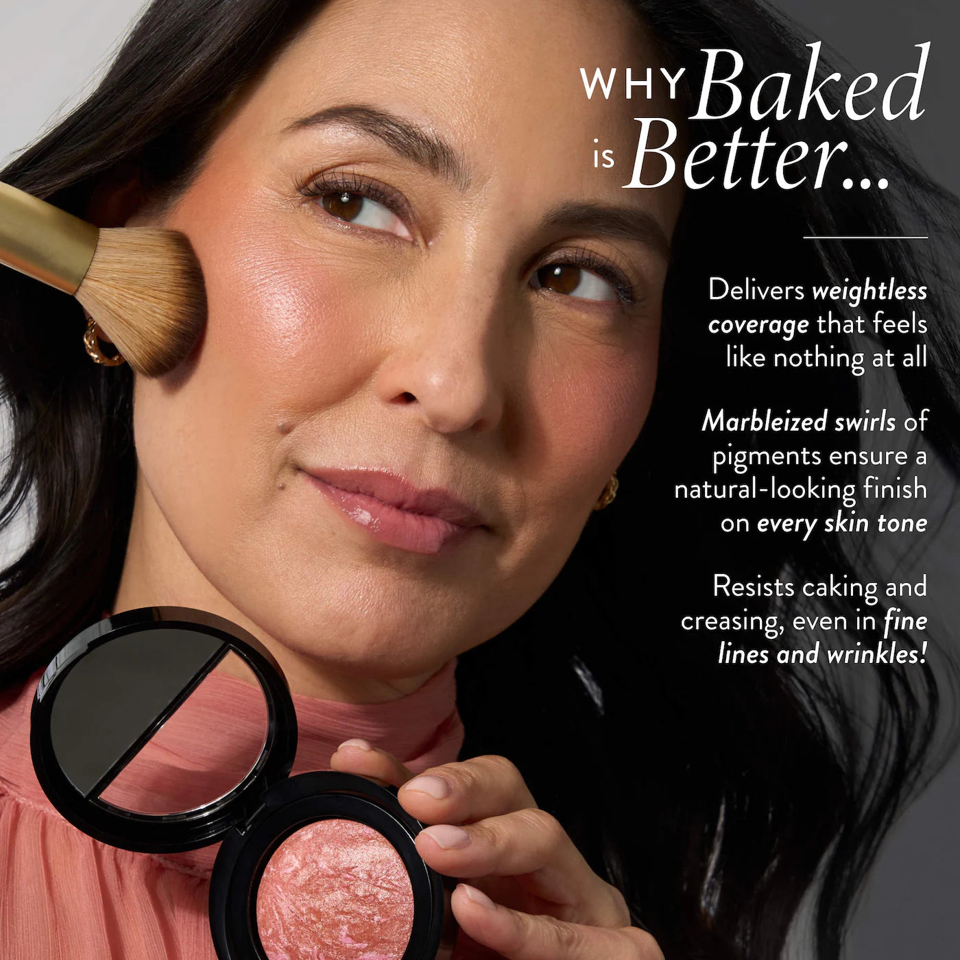LAURA GELLER Blush and Brighten Marbleized Baked Powder Blush *PRE ORDER*