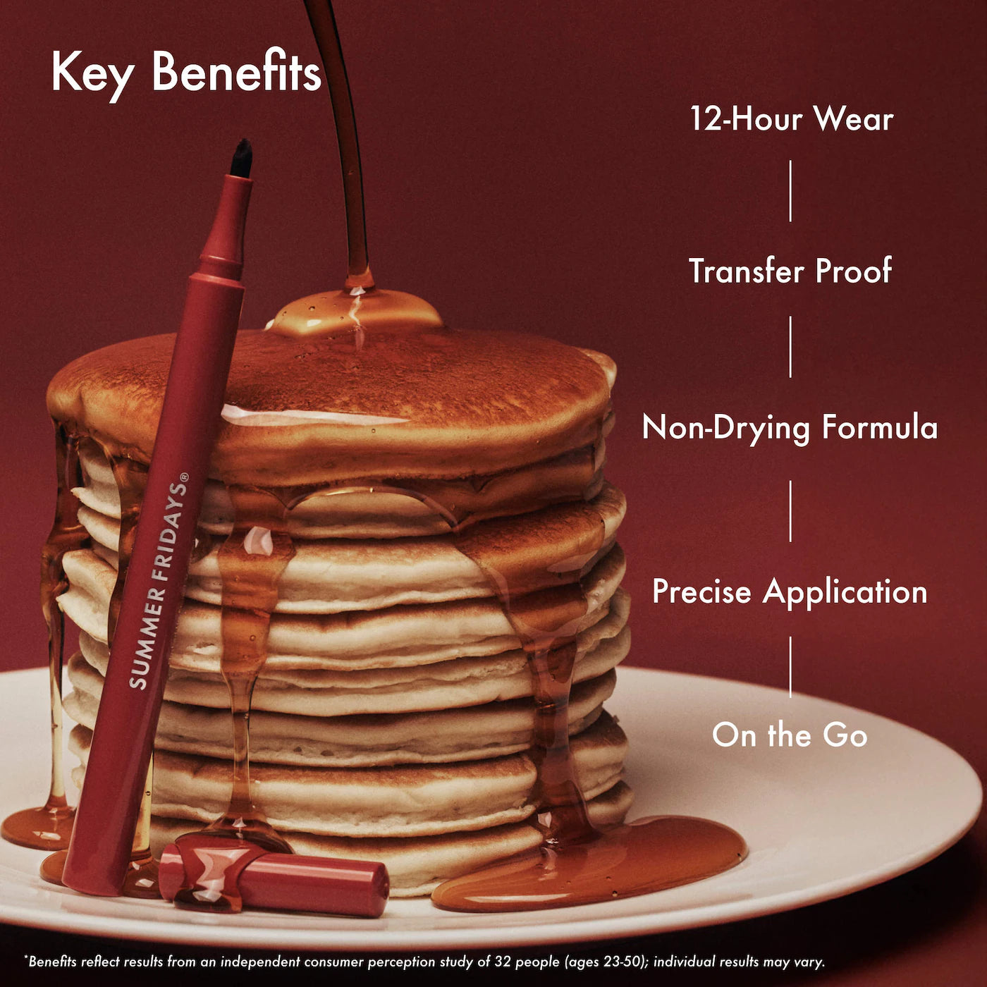 SUMMER FRIDAYS Flushed Lip Stain 12HR Transfer-Proof Lip Tint *PRE ORDER*