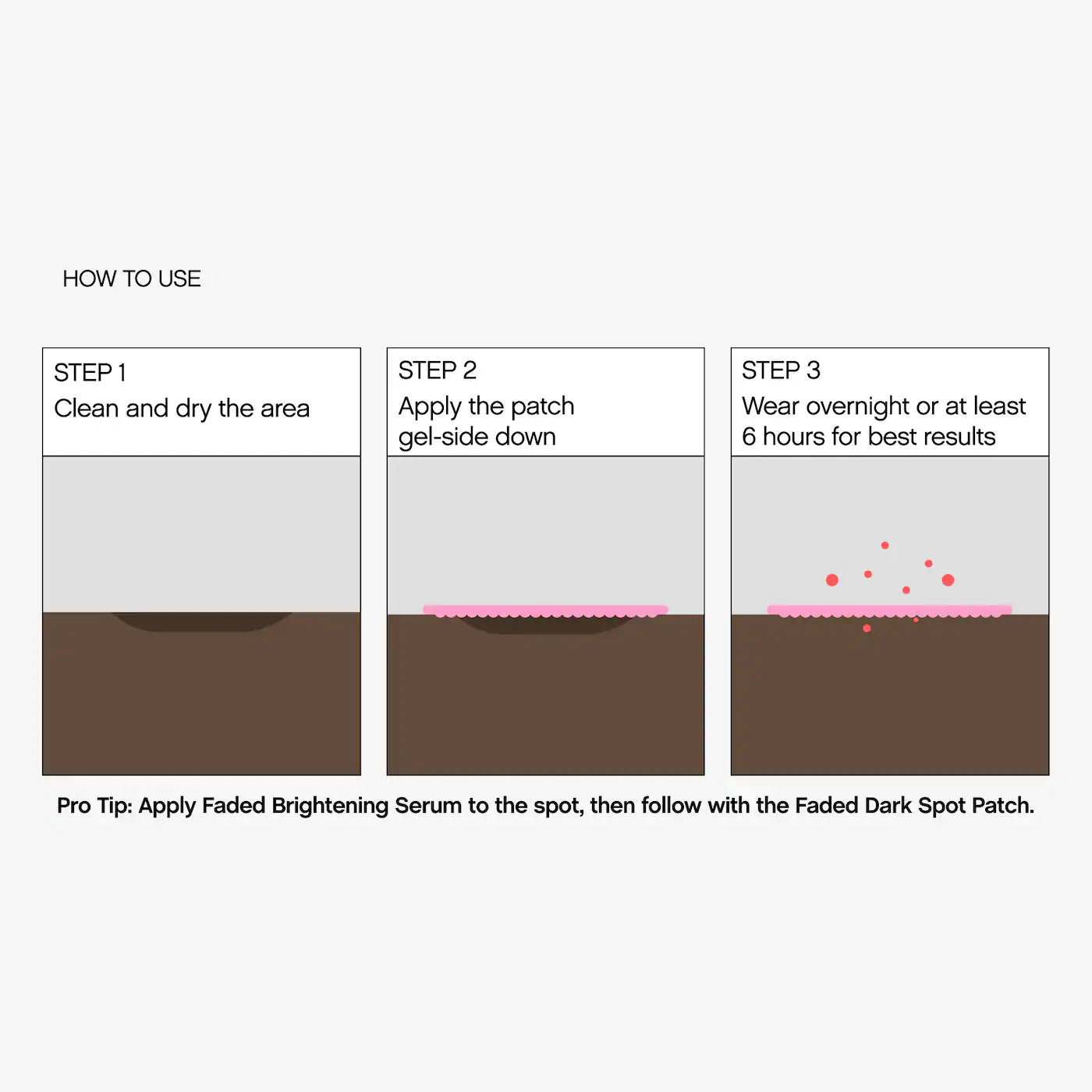 TOPICALS Faded Tranexamic Acid Dark Spot Patches for Hyperpigmentation *PRE ORDER*