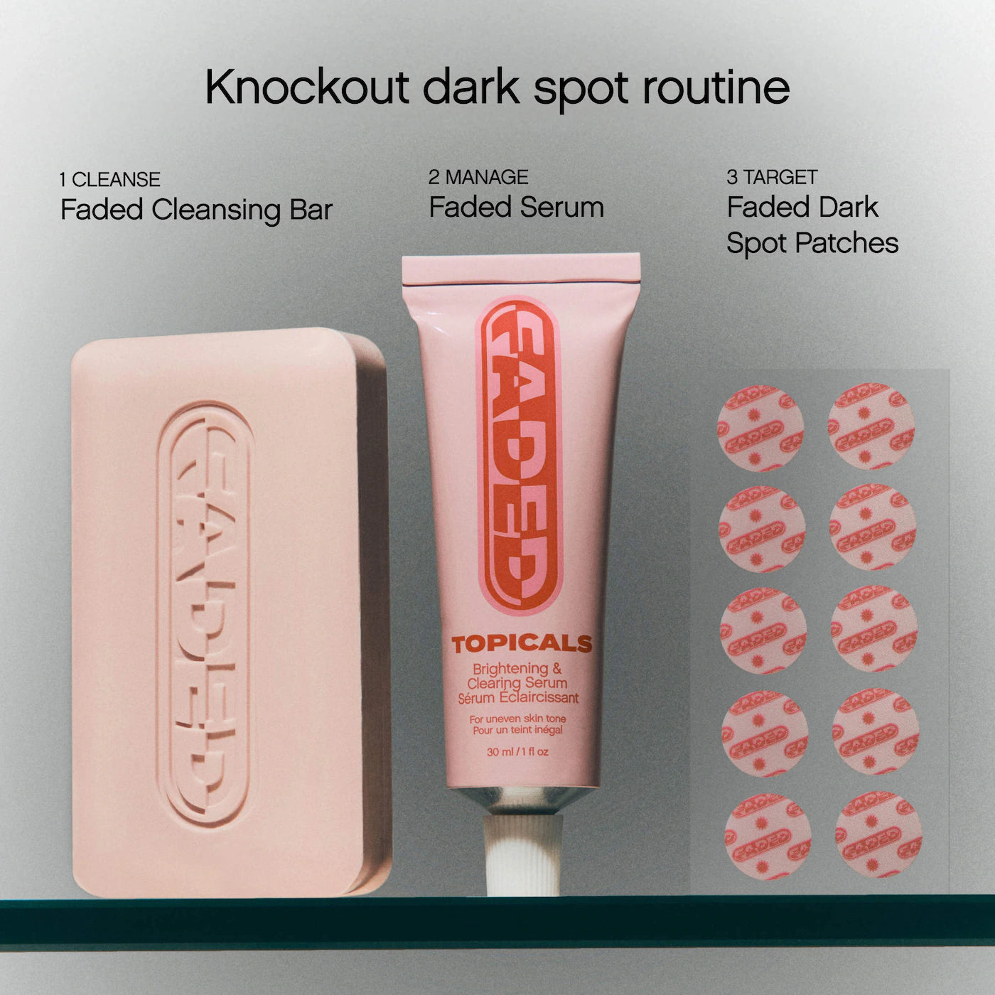 TOPICALS Faded Tranexamic Acid Dark Spot Patches for Hyperpigmentation *PRE ORDER*