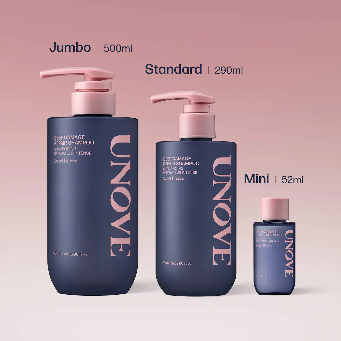 UNOVE Deep Damage Repair Hydrating Shampoo *PRE ORDER*