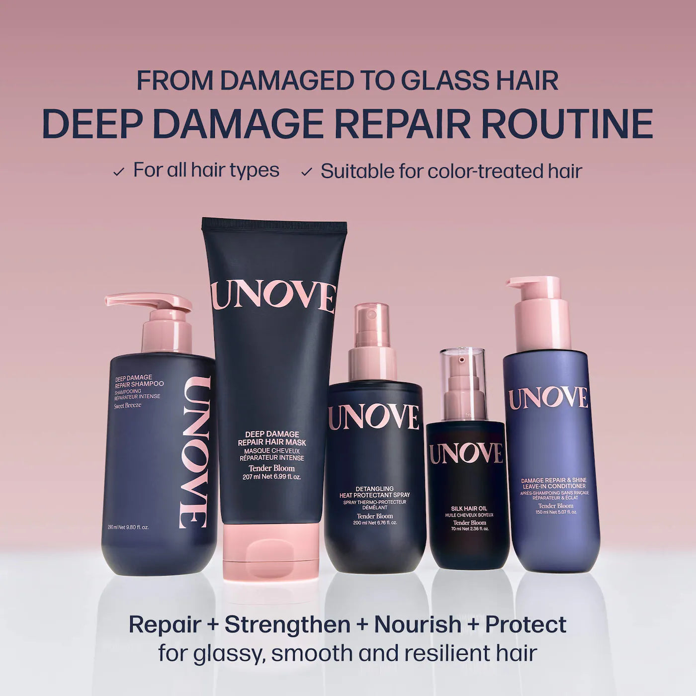 UNOVE Deep Damage Repair Hydrating Hair Mask *PRE ORDER*