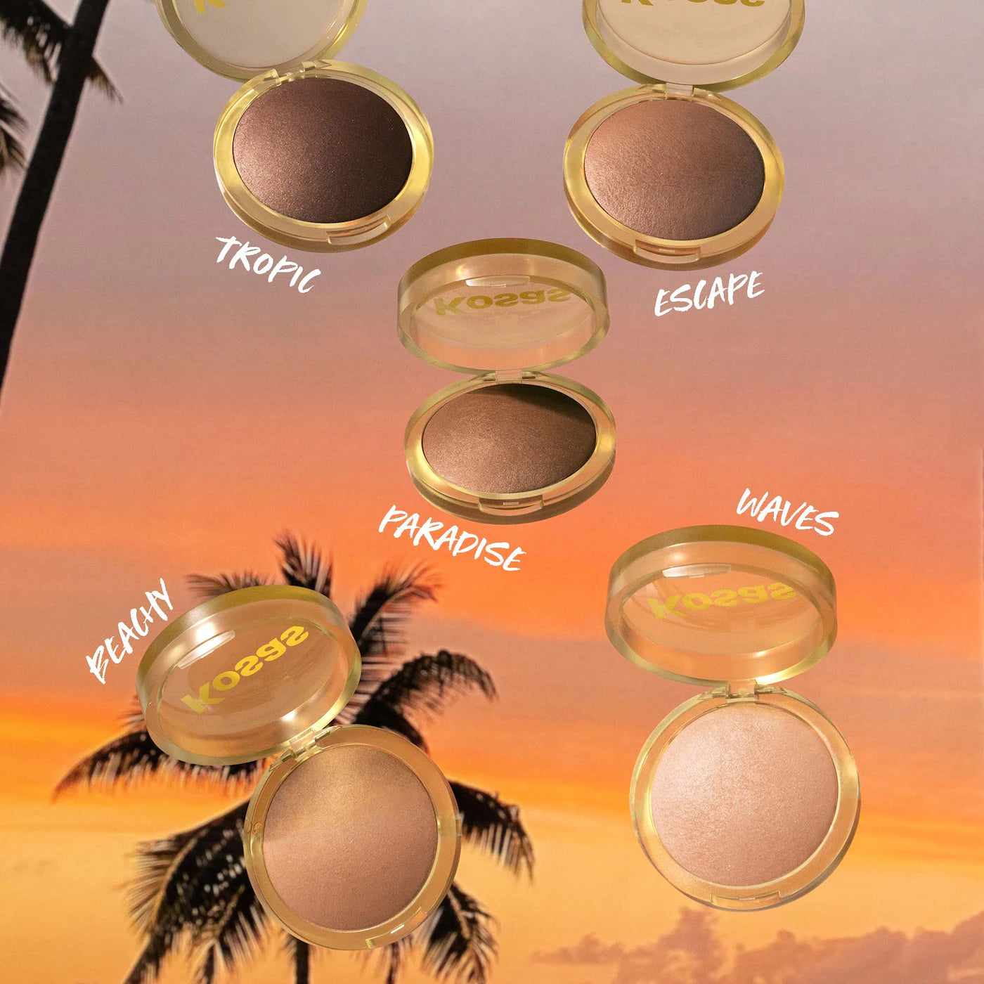 KOSAS The Sun Show Glowy Warmth Talc-Free Baked Bronzer *PRE ORDER*