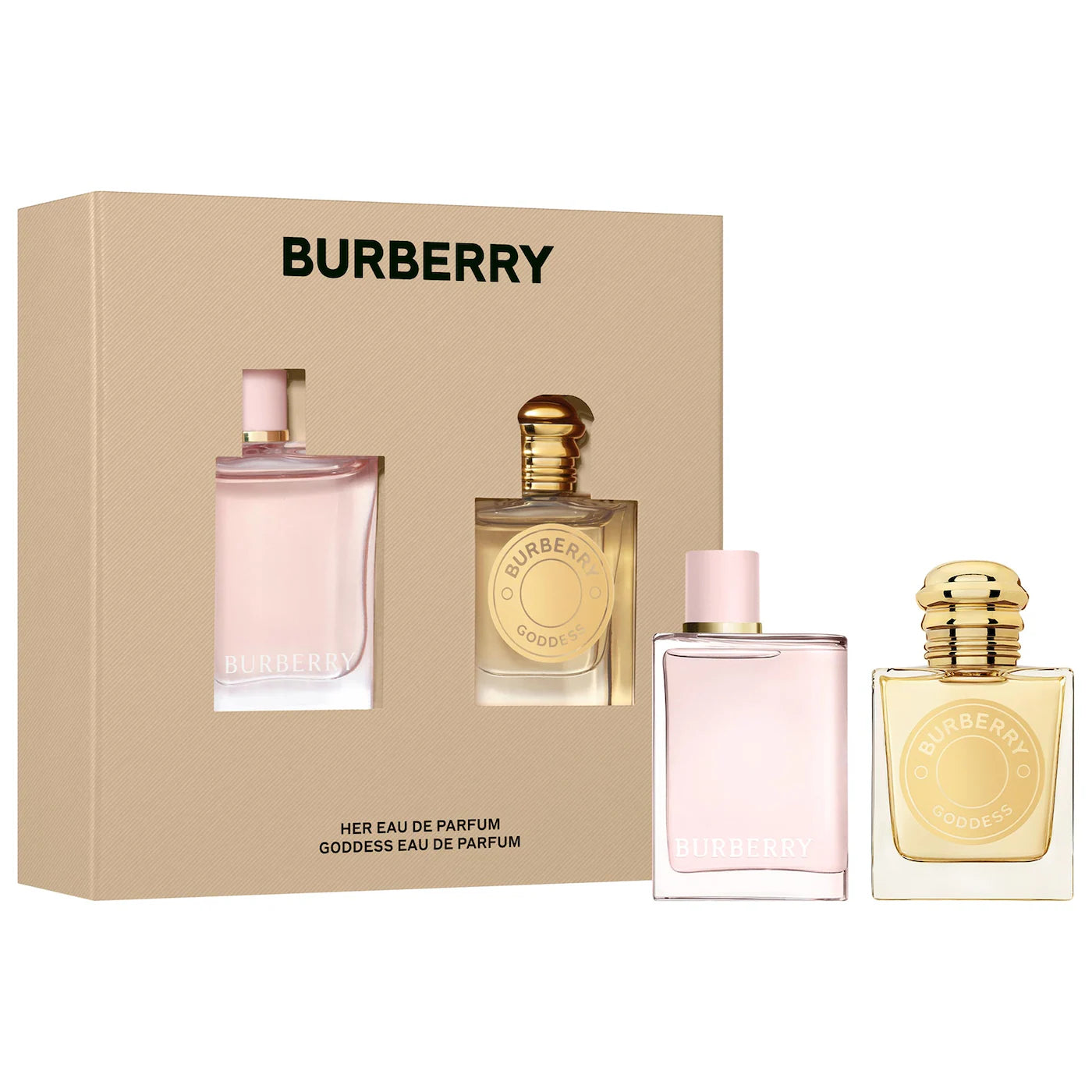 BURBERRY Mini Her & Goddess Perfume Duo Set