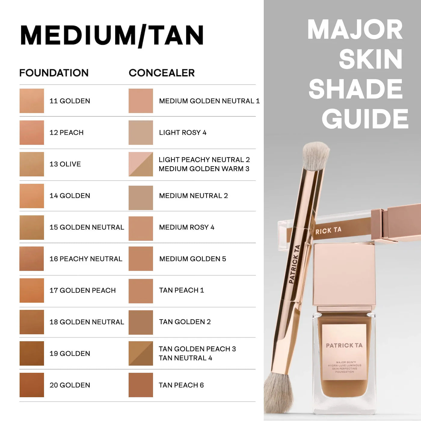 PATRICK TA Major Skin Soft Blur Brightening Hydrating Concealer with Vitamin E *PRE ORDER*