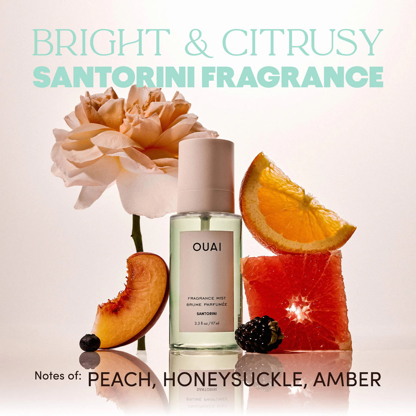 OUAI Santorini Hair and Body Mist with Honeysuckle Peach + Honeysuckle *PRE ORDER*