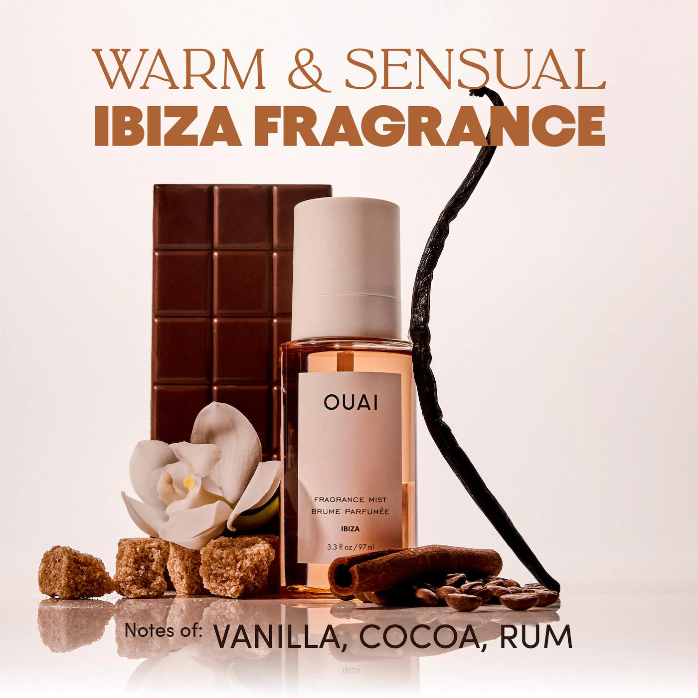 OUAI Ibiza Hair and Body Mist with Tonka Bean + Vanilla *PRE ORDER*