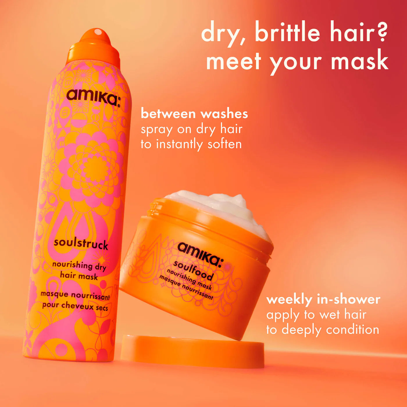 AMIKA Mini Soulstruck Nourishing Dry Hair Treatment Mask *PRE ORDER*