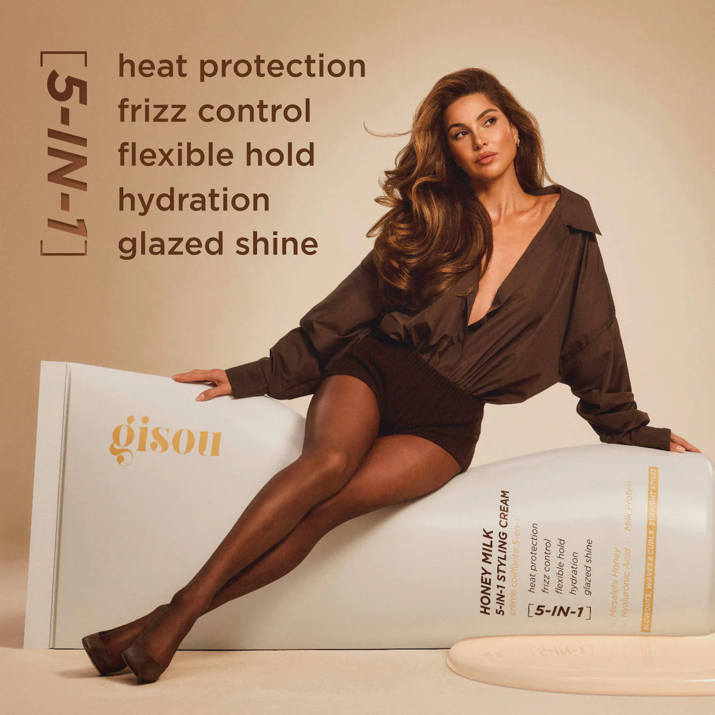 GISOU Honey Milk 5-in-1 Styling Cream *PRE ORDER*