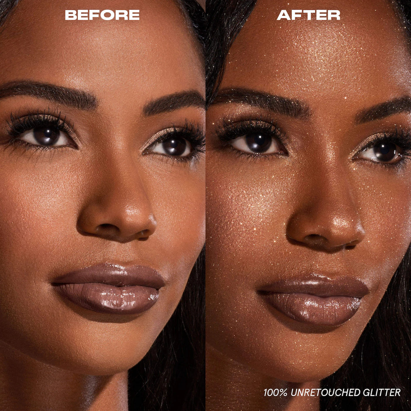 ONE SIZE On 'Til Dawn Waterproof Glitter Setting Spray - Brown Sugar *PRE ORDER*