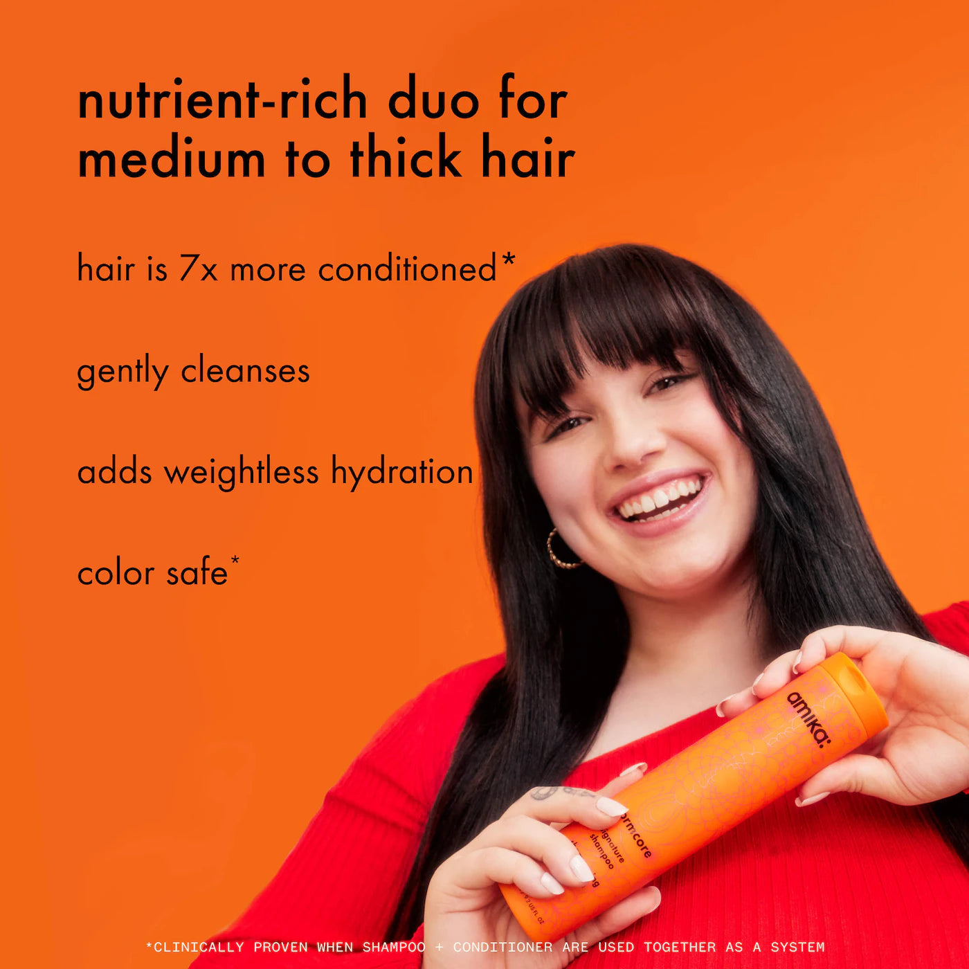 AMIKA Supersized Jumbo Normcore Shampoo & Conditioner Hair Gift Set *PRE ORDER*