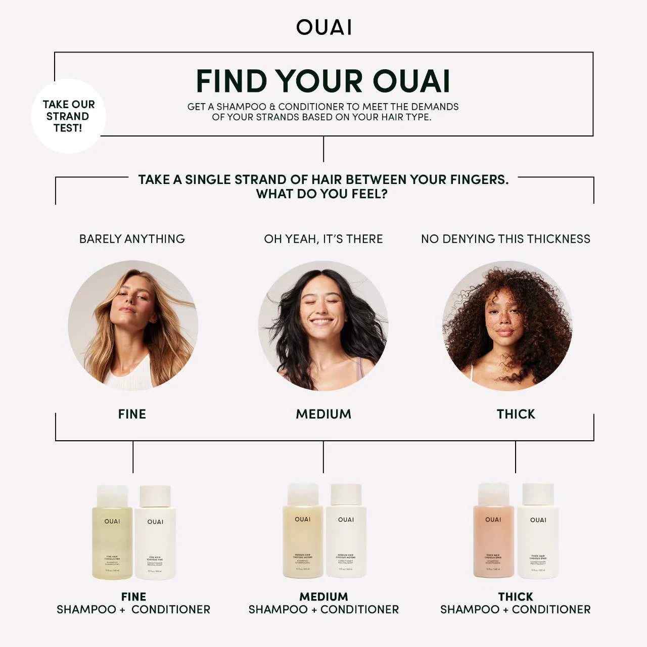 OUAI Shampoo & Conditioner Duo for Thick Hair *PRE ORDER*