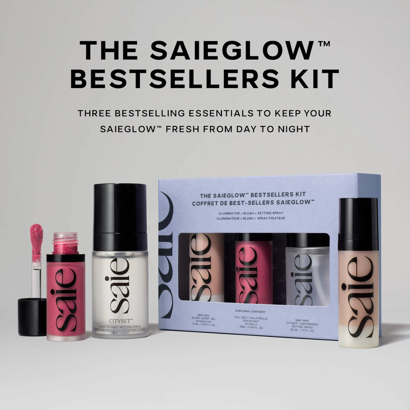 SAIE The Saieglow™ Bestsellers Kit *PRE ORDER*