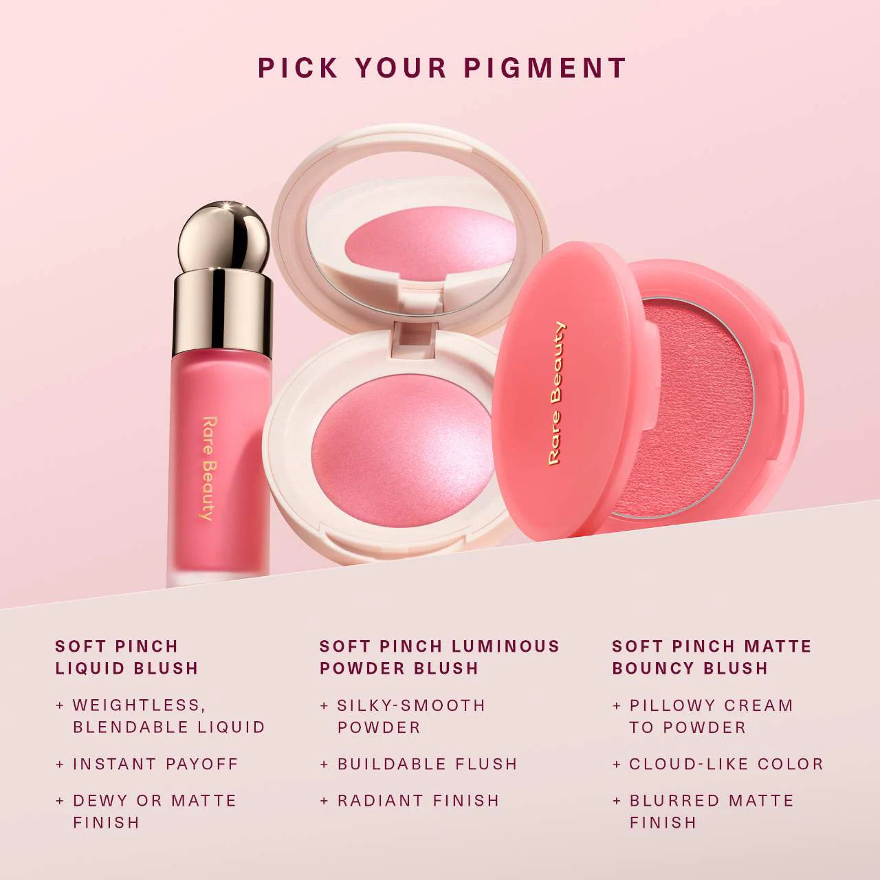 RARE BEAUTY Soft Pinch Matte Bouncy Blush