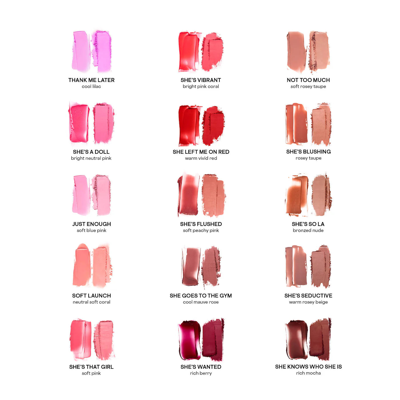 PATRICK TA Double Take Cream & Powder Blush *PRE ORDER*