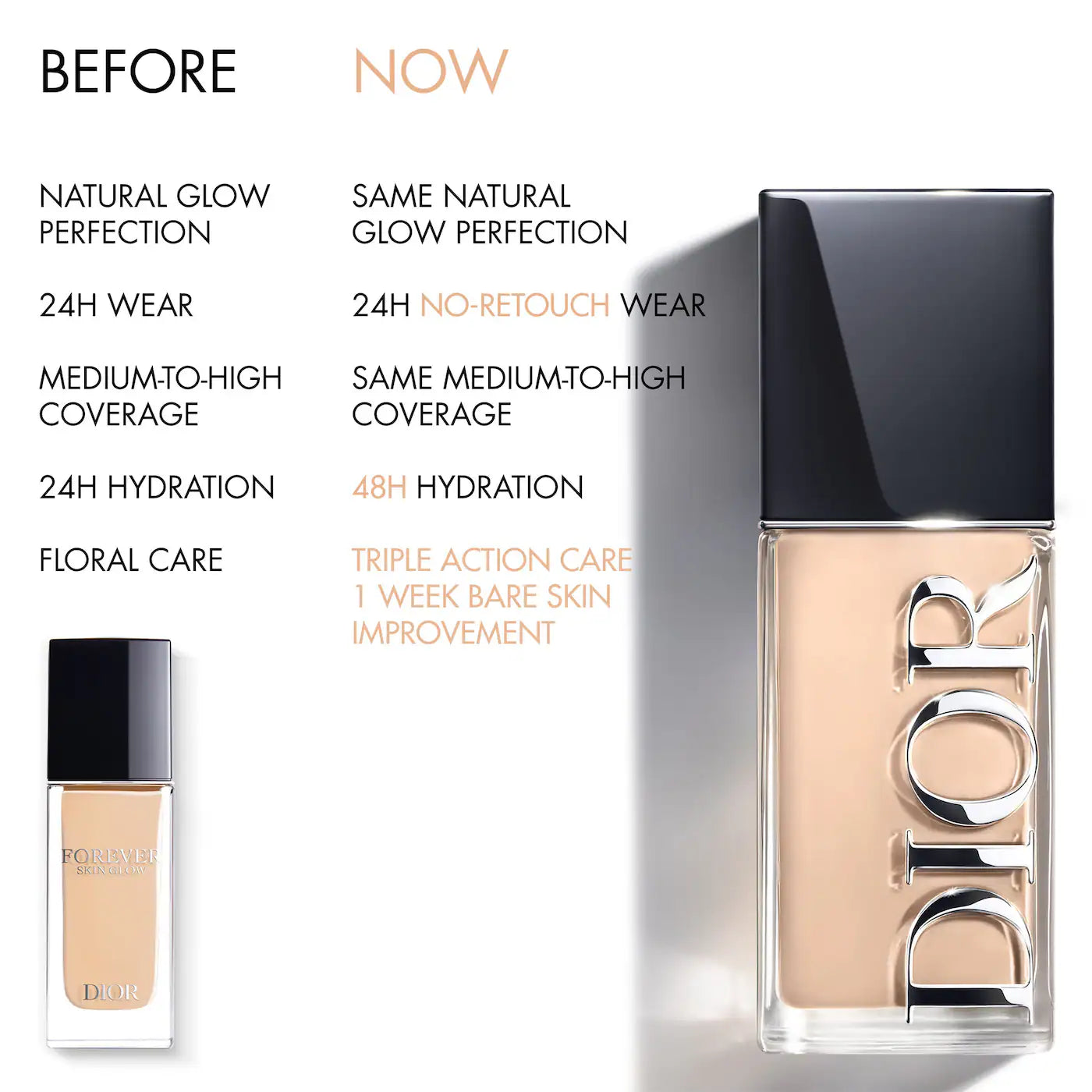 DIOR Forever Skin Glow Liquid Foundation 24HR Wear *PRE ORDER*