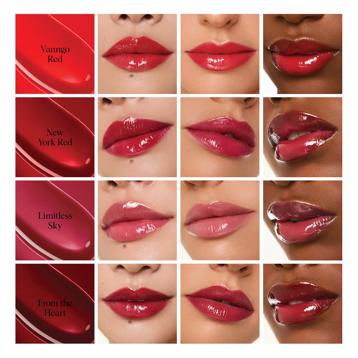 HUNG VANNGO Glossy Lip Hue Hydrating Lip Shine with Hyaluronic Acid *PRE ORDER*